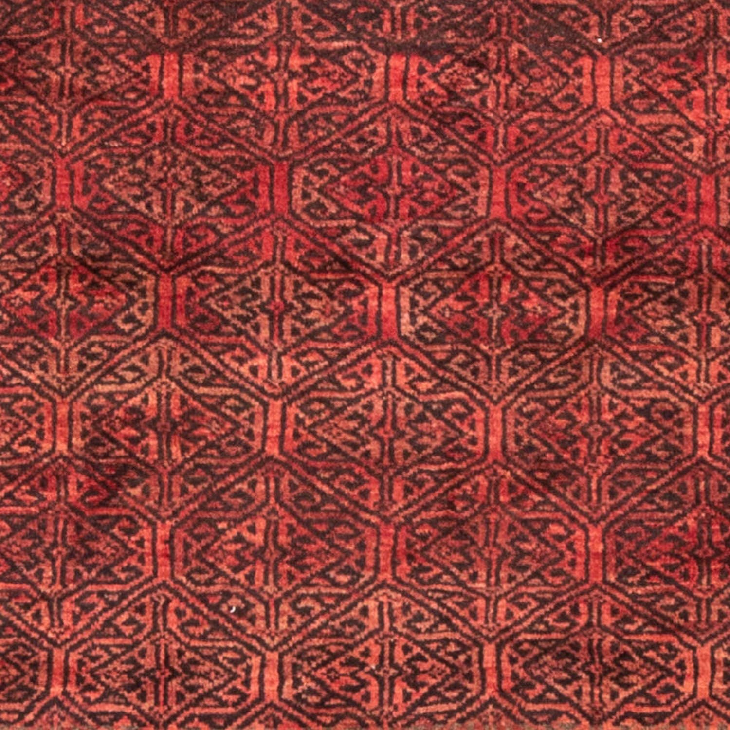 Løber Persisk tæppe - Nomadisk - 225 x 121 cm - rød