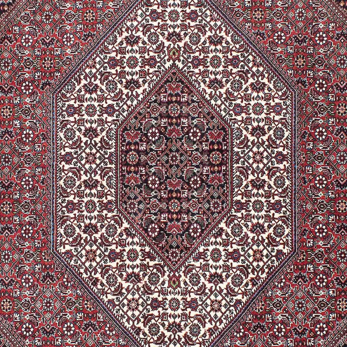 Persisk tæppe - Bijar - 215 x 140 cm - rød