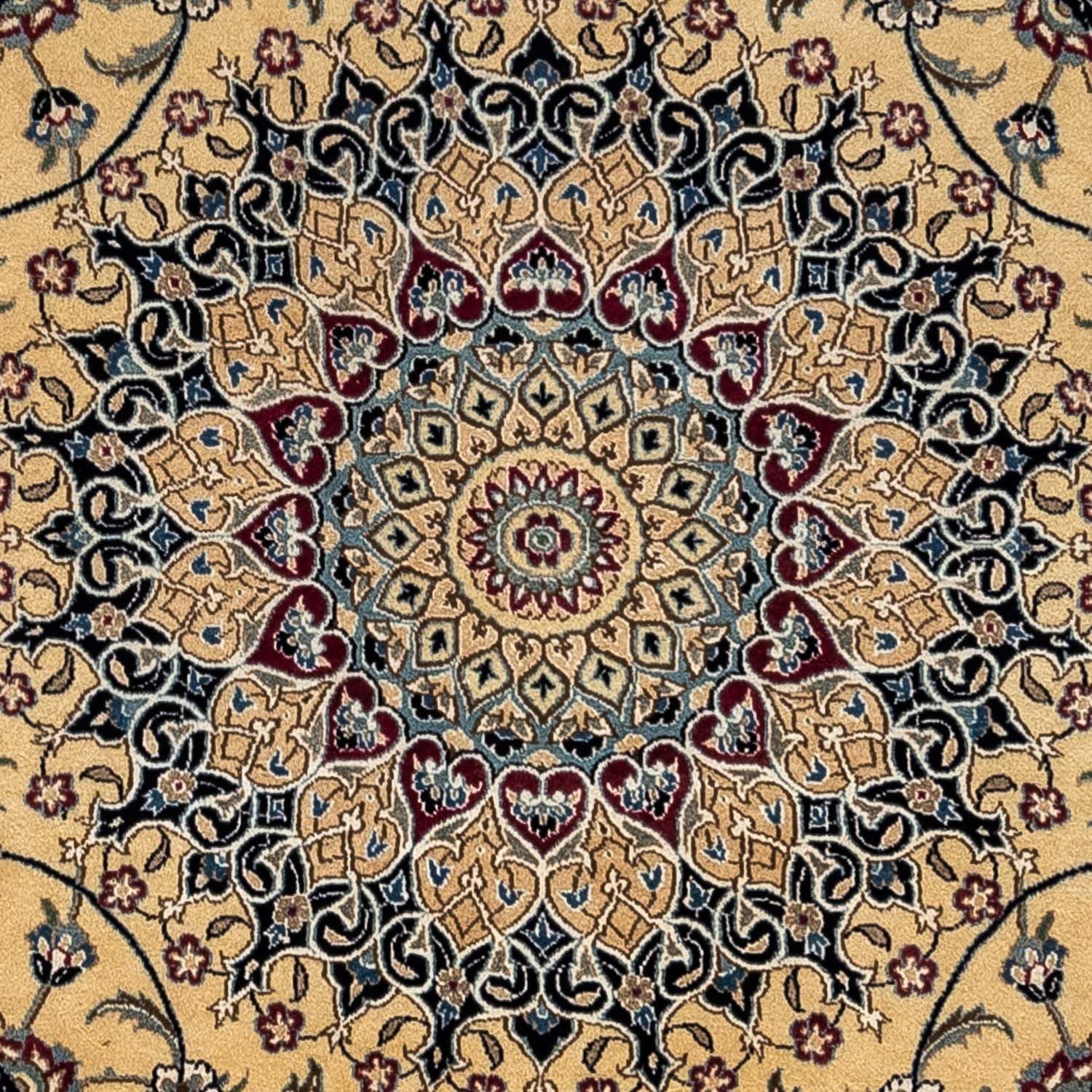 Persisk tæppe - Nain - Royal - 353 x 255 cm - mørk beige