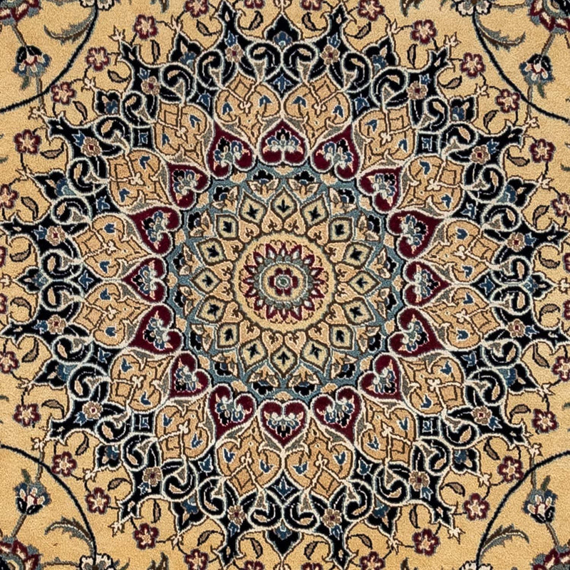 Persisk tæppe - Nain - Royal - 353 x 255 cm - mørk beige