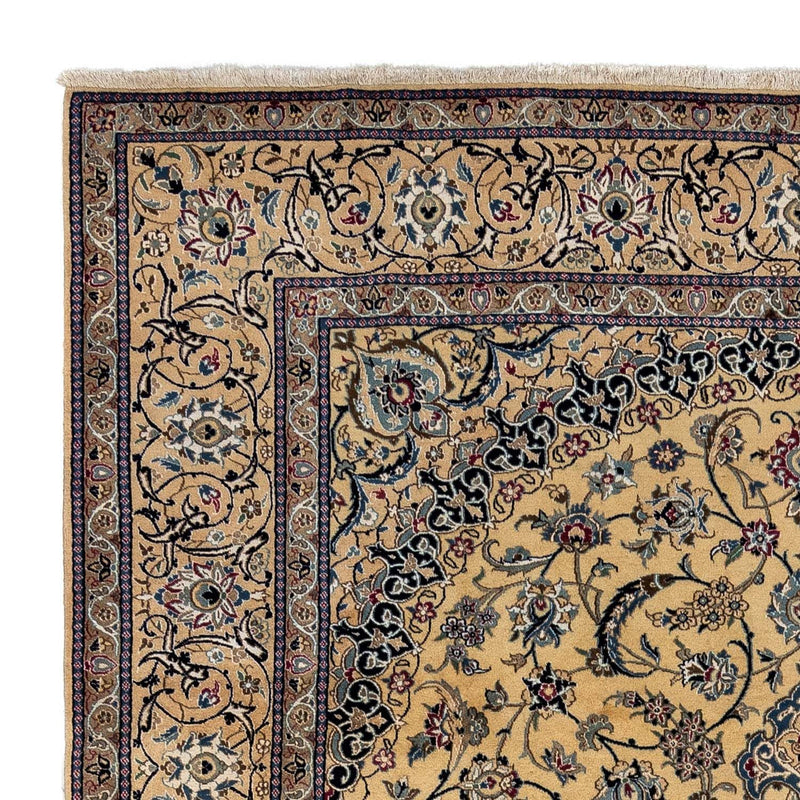 Persisk tæppe - Nain - Royal - 353 x 255 cm - mørk beige
