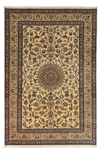 Persisk tæppe - Nain - Royal - 350 x 246 cm - mørk beige