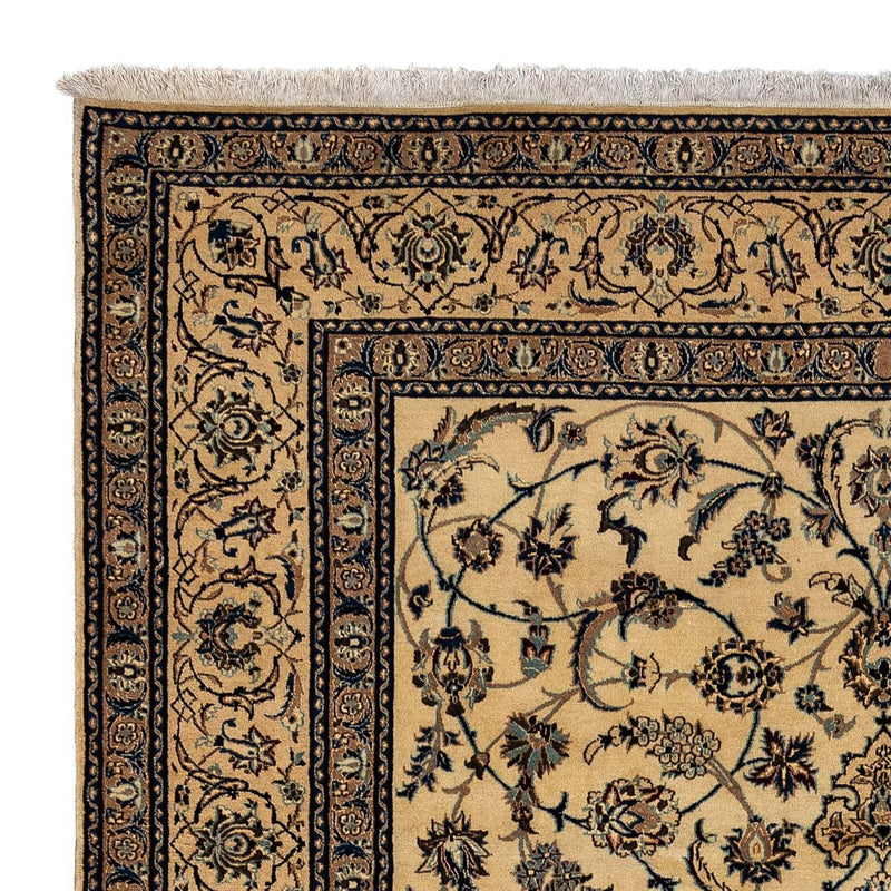 Persisk tæppe - Nain - Royal - 350 x 246 cm - mørk beige