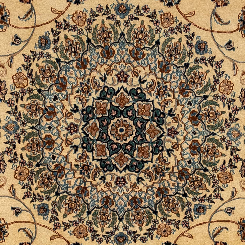 Persisk tæppe - Nain - Royal - 337 x 250 cm - mørk beige