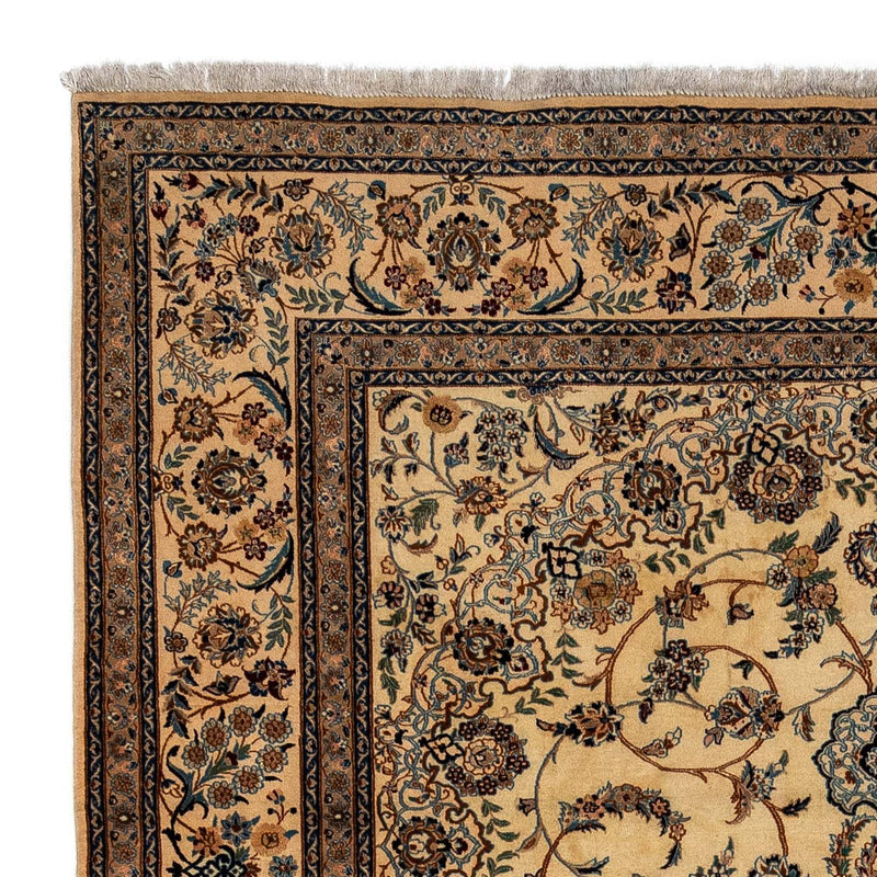 Persisk tæppe - Nain - Royal - 337 x 250 cm - mørk beige