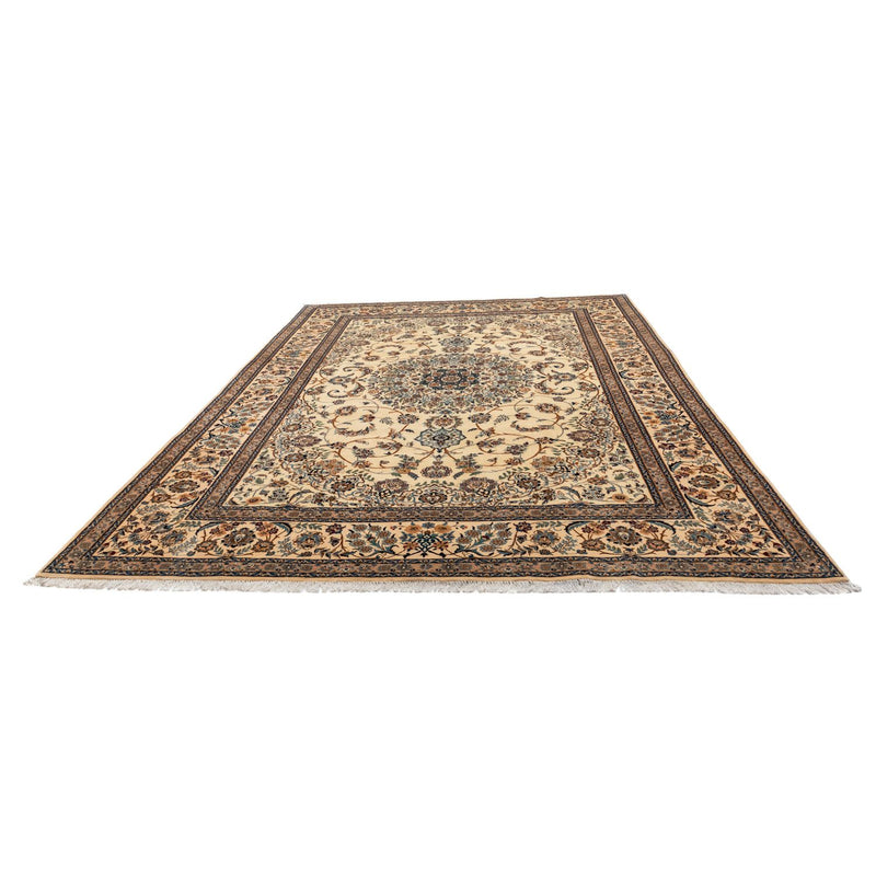 Persisk tæppe - Nain - Royal - 337 x 250 cm - mørk beige