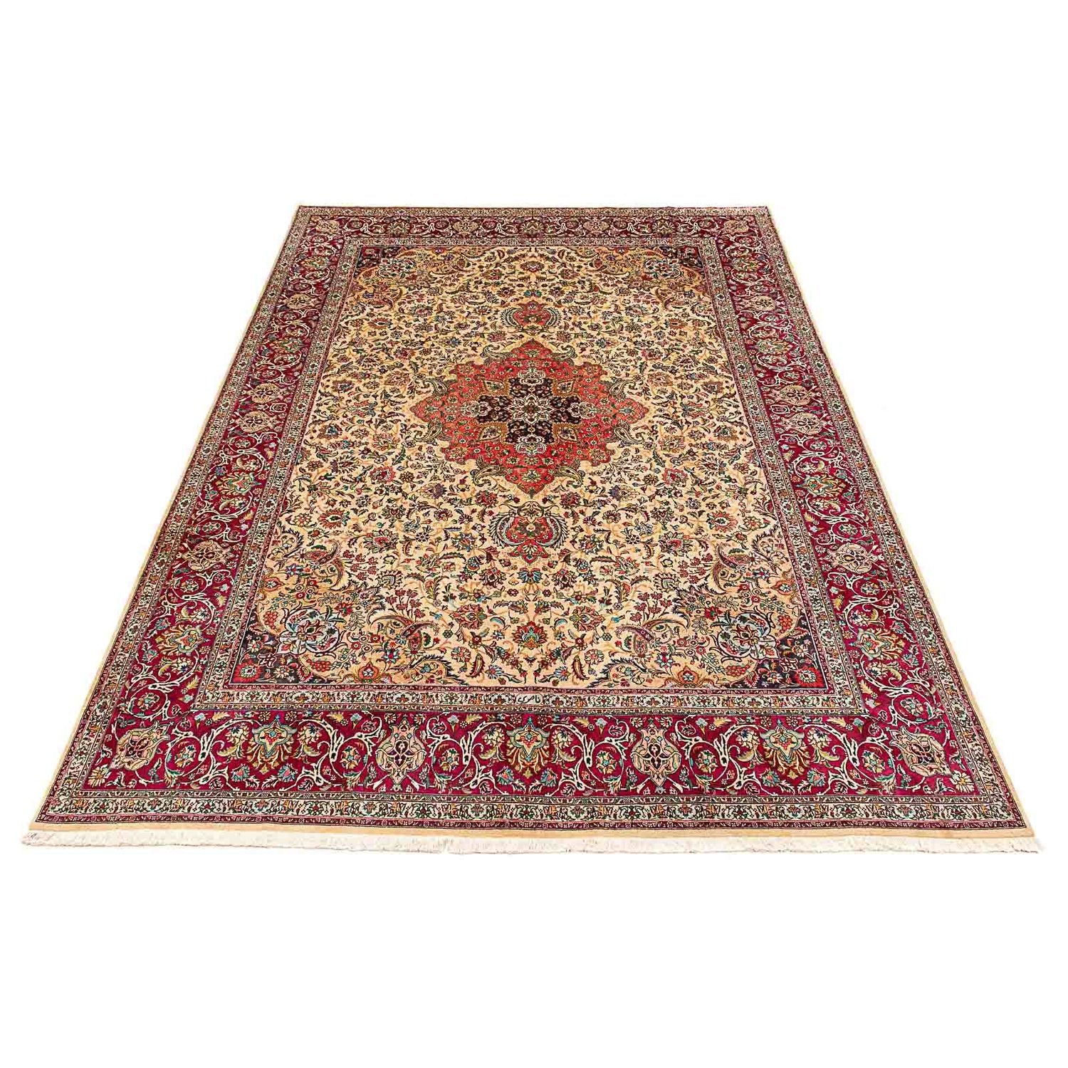 Persisk tæppe - Tabriz - Royal - 395 x 298 cm - beige