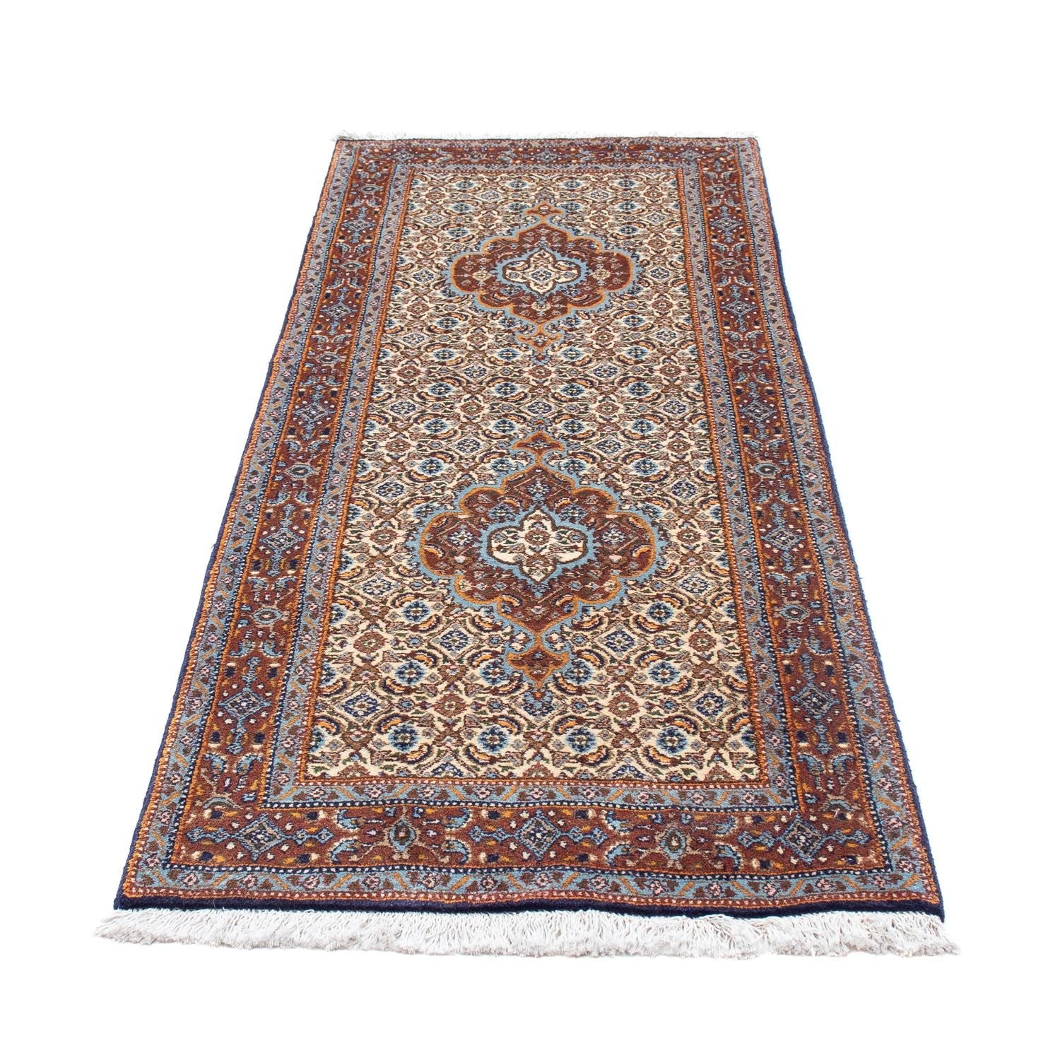 Løber Persisk tæppe - Classic - 196 x 73 cm - beige