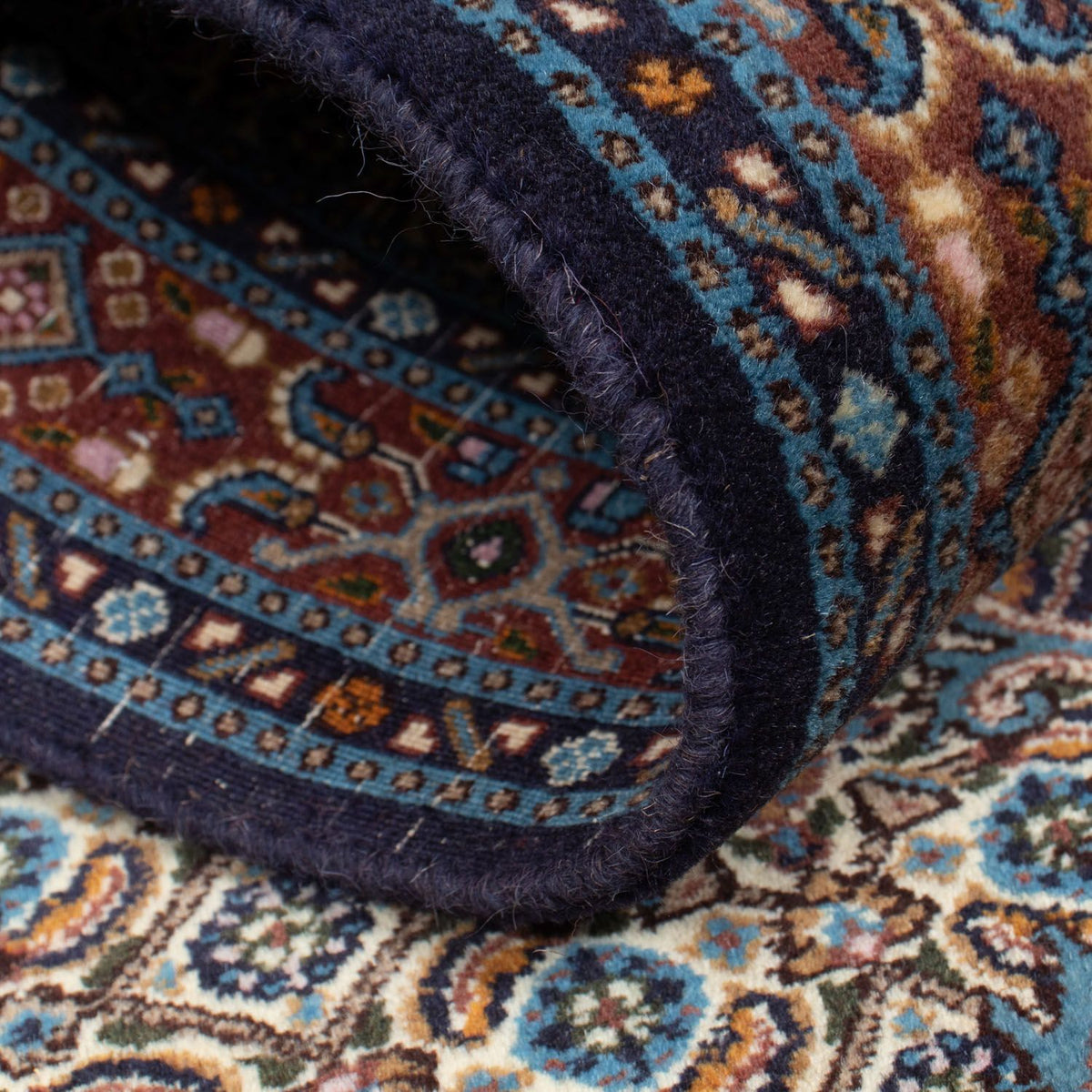Løber Persisk tæppe - Classic - 195 x 77 cm - mørkeblå
