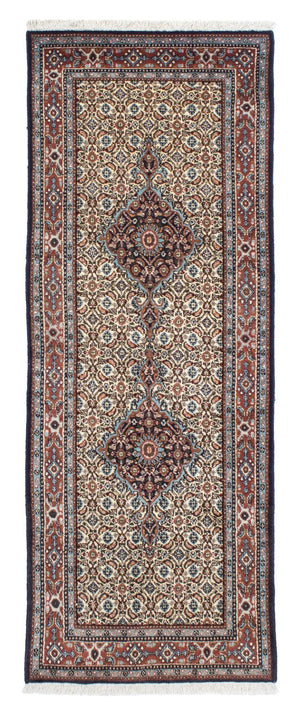 Løber Persisk tæppe - Classic - 203 x 75 cm - beige