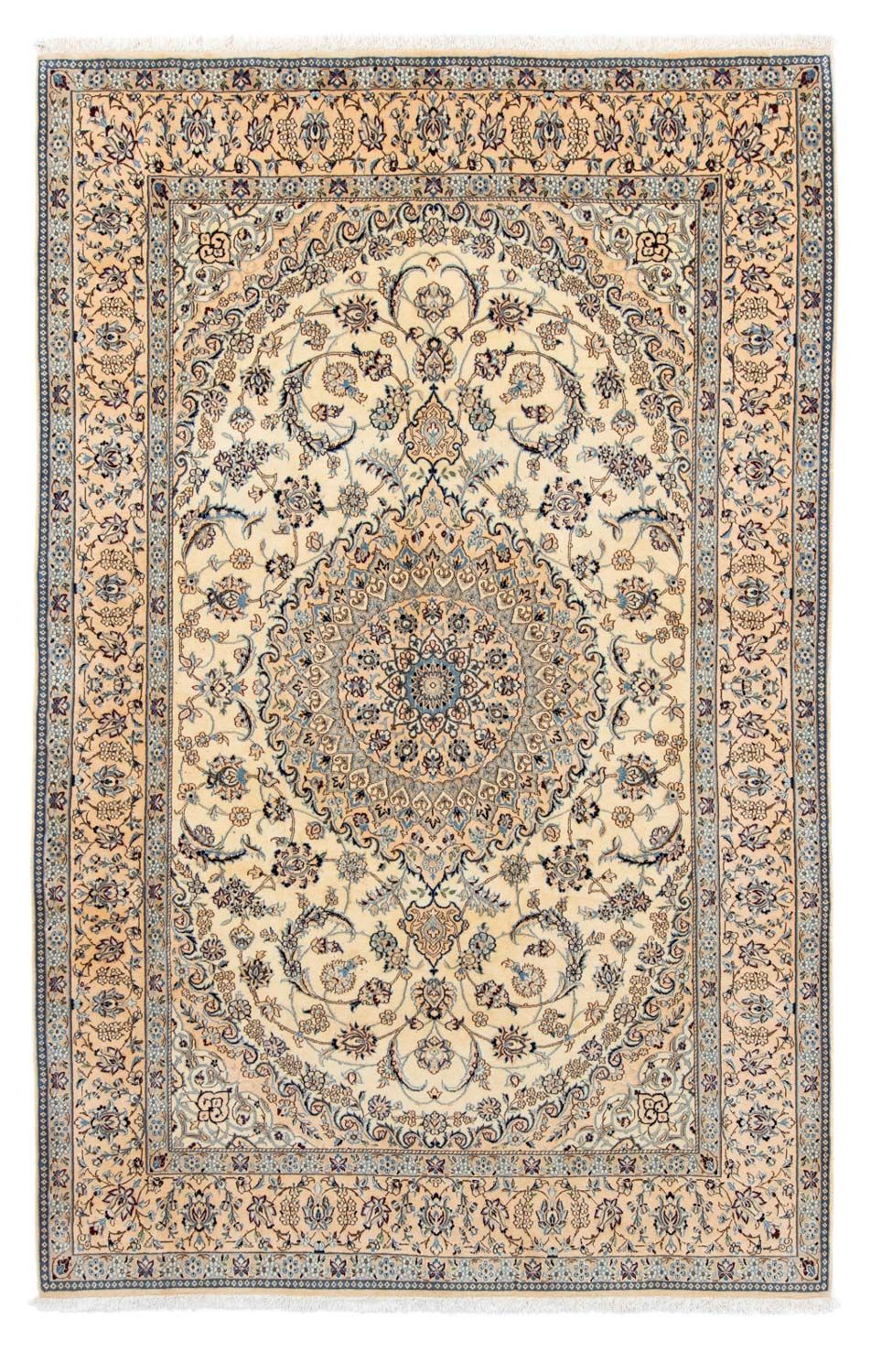 Persisk tæppe - Nain - Royal - 294 x 198 cm - beige