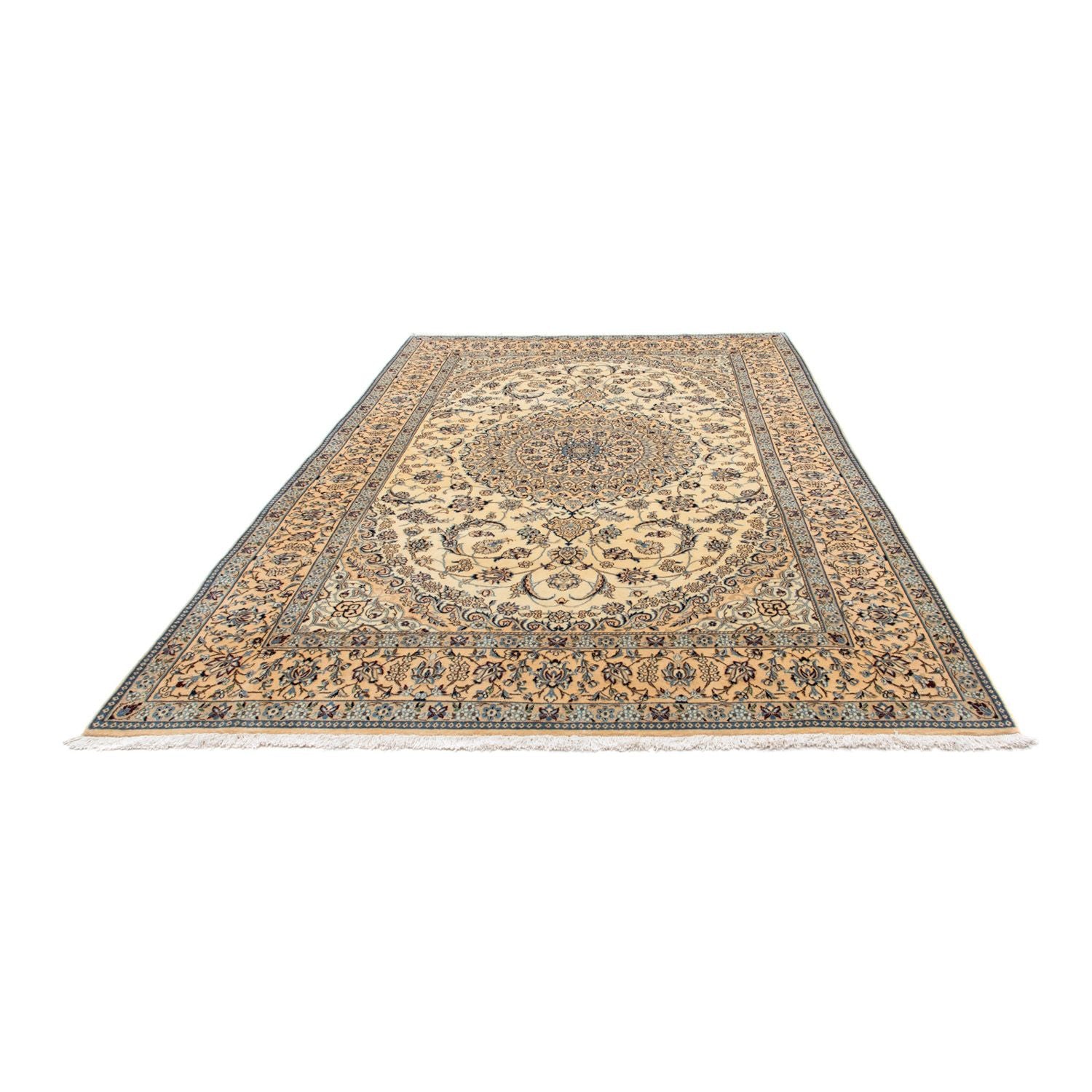 Persisk tæppe - Nain - Royal - 294 x 198 cm - beige