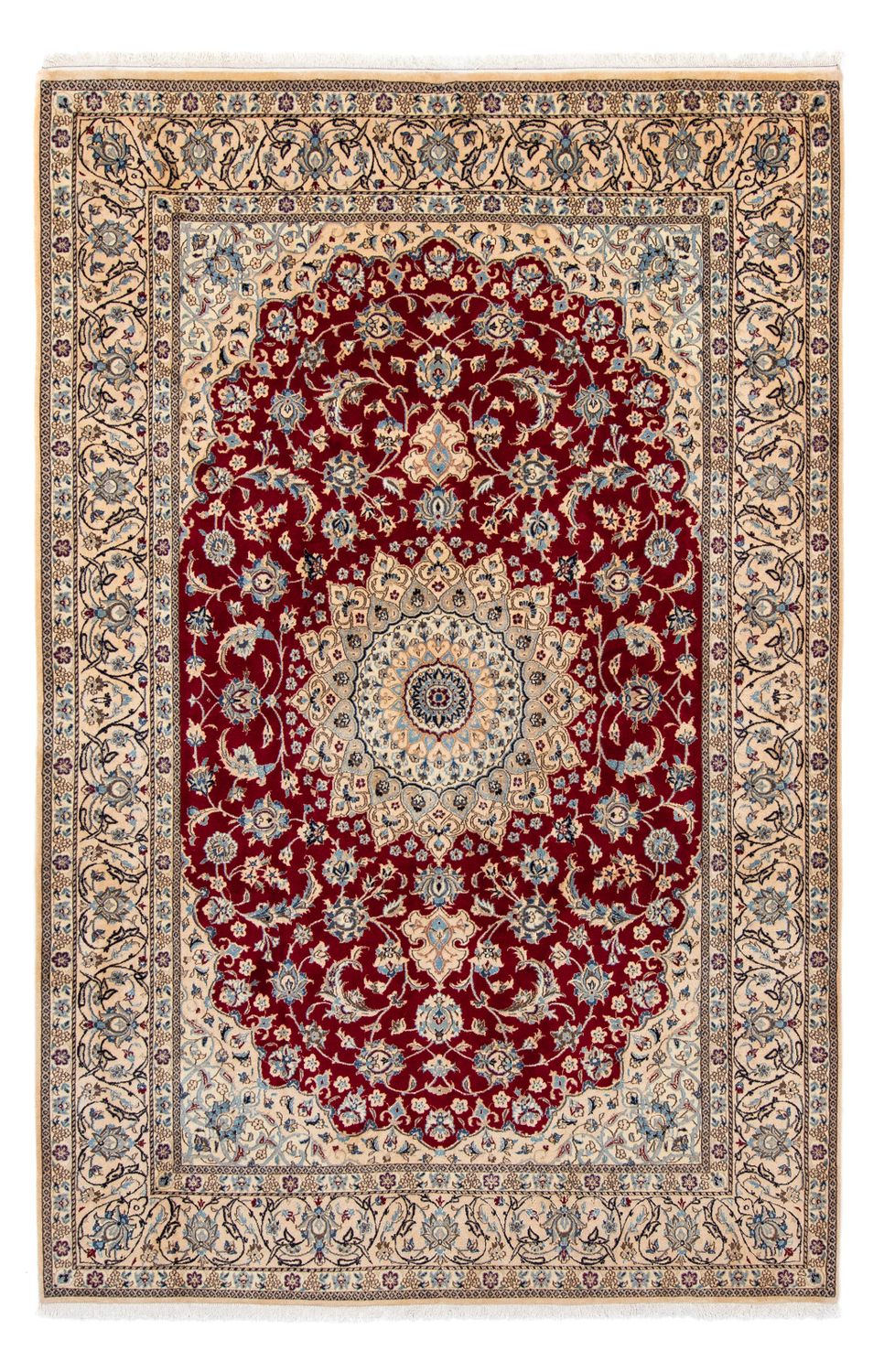 Persisk tæppe - Nain - Royal - 300 x 204 cm - rød