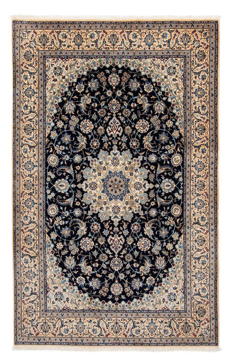 Persisk tæppe - Nain - Royal - 308 x 200 cm - sort