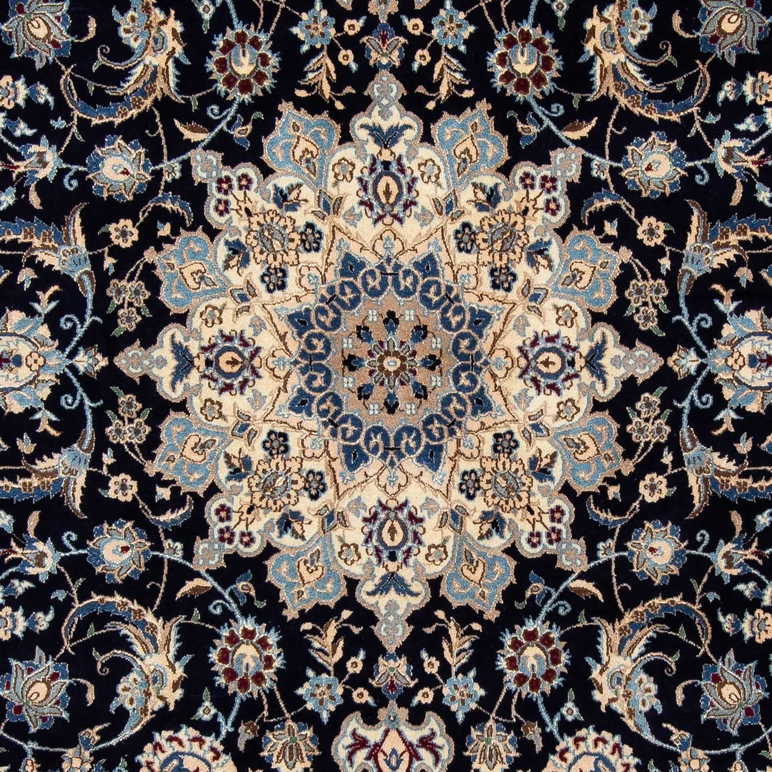 Persisk tæppe - Nain - Royal - 308 x 200 cm - sort