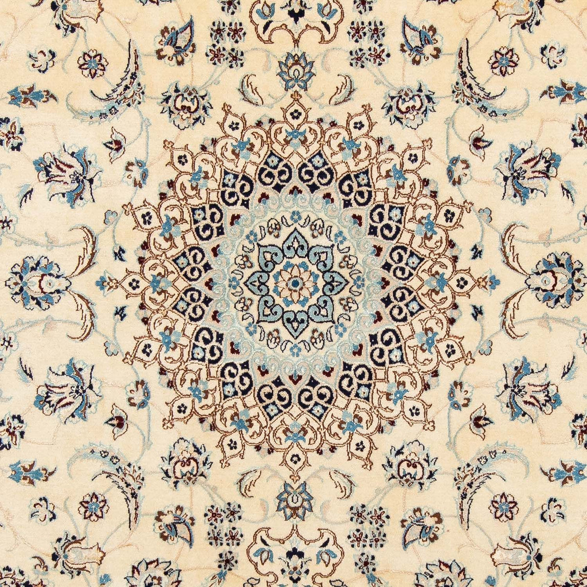Persisk tæppe - Nain - Royal - 303 x 203 cm - beige