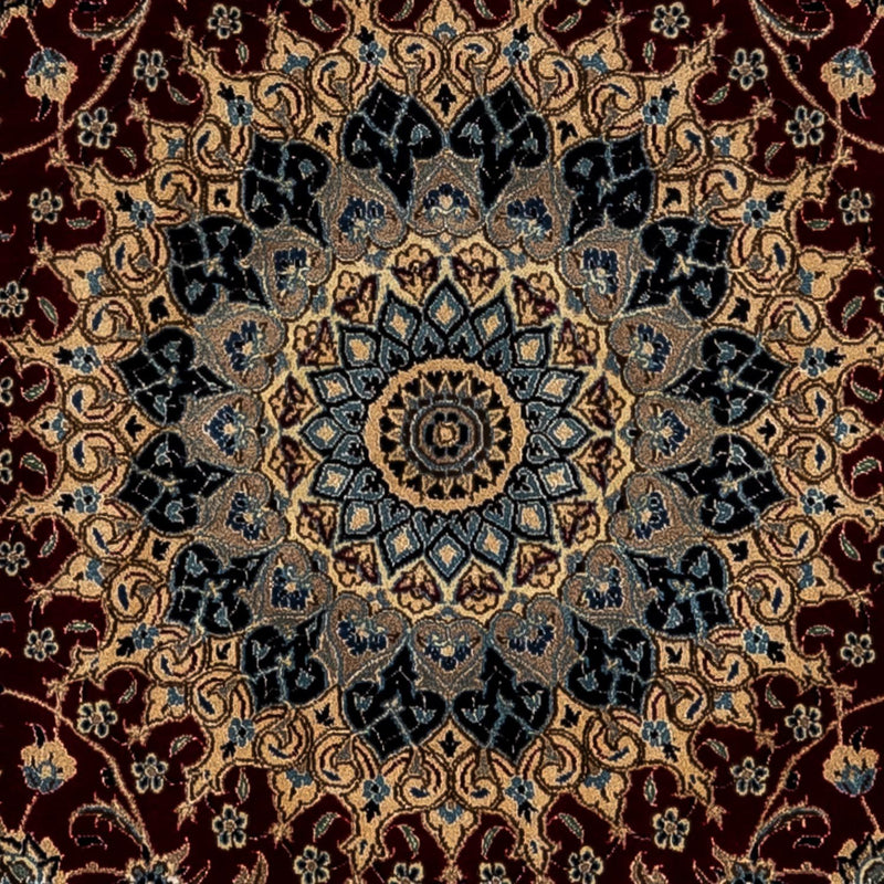 Persisk tæppe - Nain - Royal - 344 x 248 cm - sort
