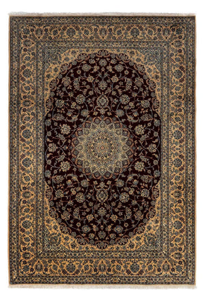 Persisk tæppe - Nain - Royal - 348 x 250 cm - sort