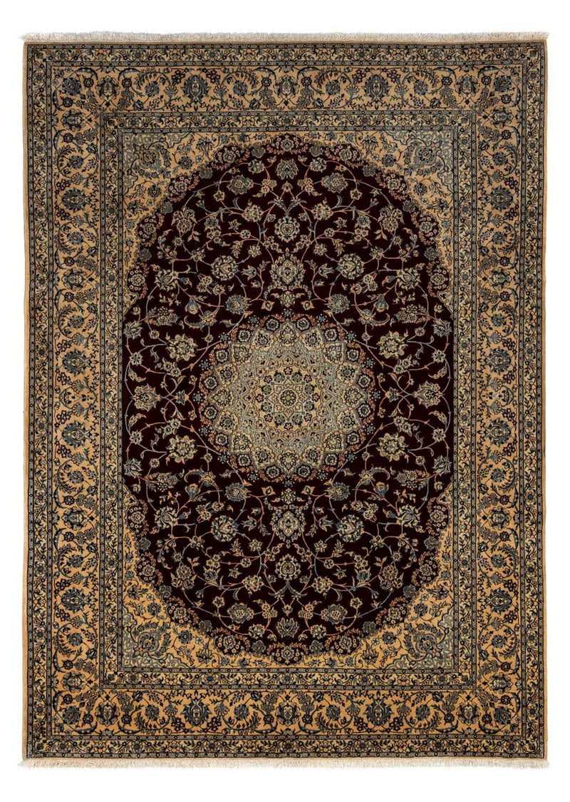 Persisk tæppe - Nain - Royal - 345 x 248 cm - sort
