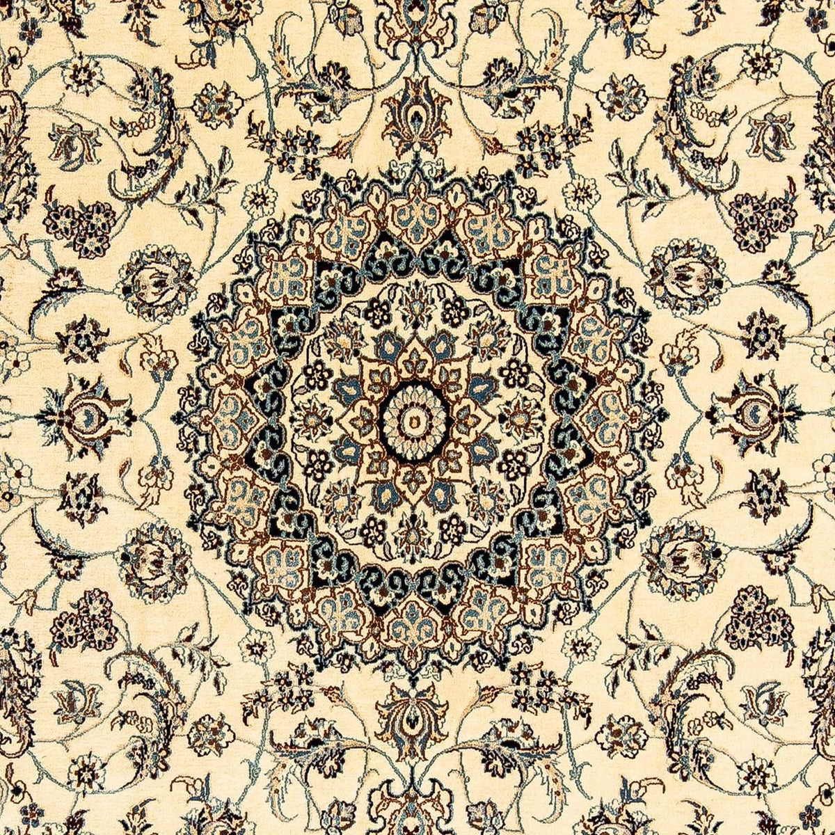 Persisk tæppe - Nain - Royal - 283 x 175 cm - beige