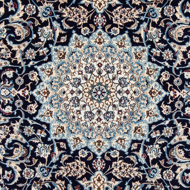 Persisk tæppe - Nain - Royal - 291 x 200 cm - mørkeblå