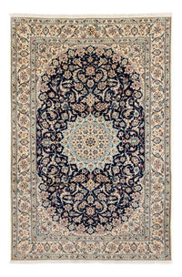 Persisk tæppe - Nain - Royal - 298 x 200 cm - mørkeblå