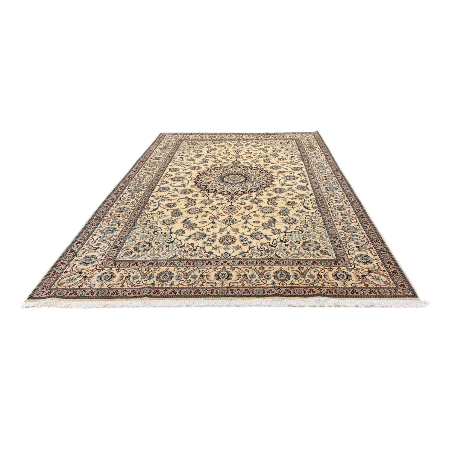 Persisk tæppe - Nain - Royal - 312 x 205 cm - beige