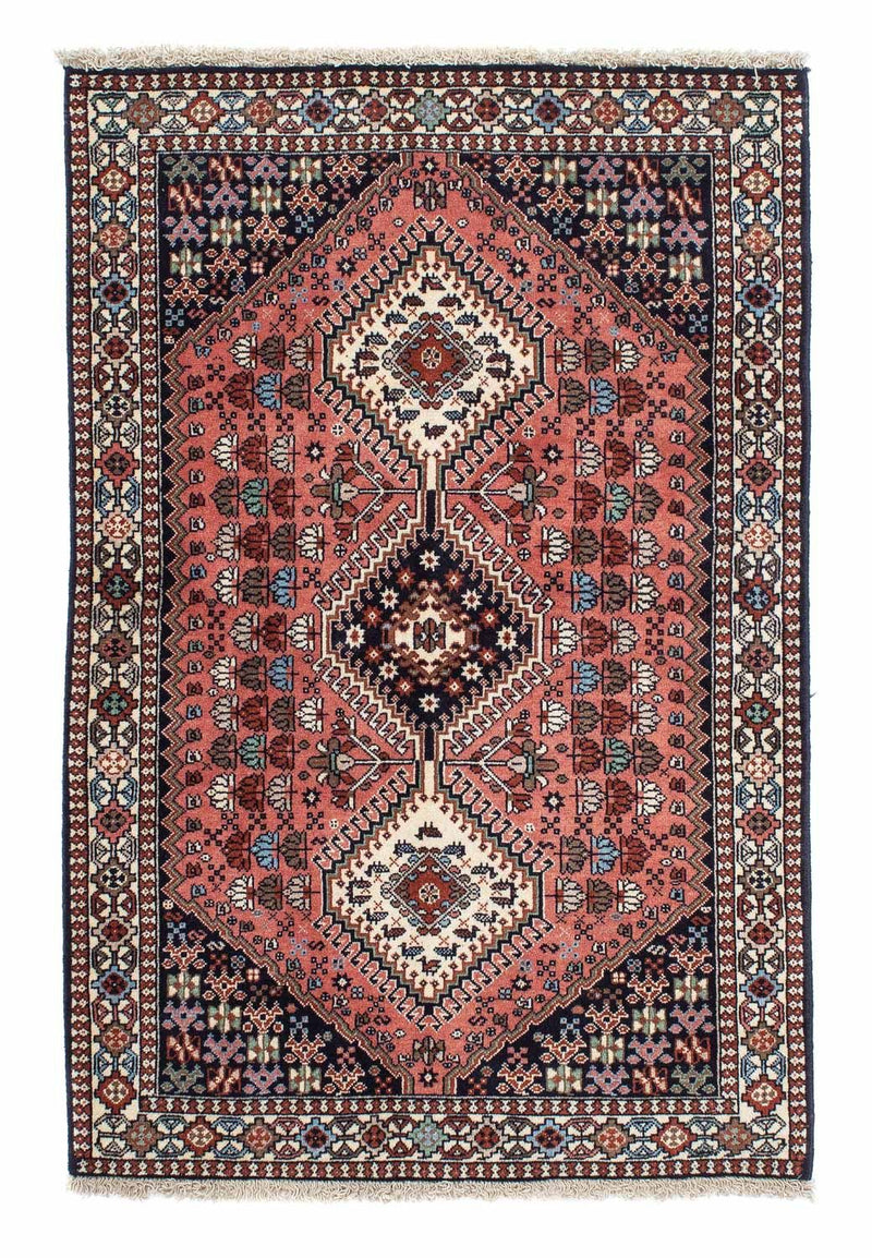 Persisk tæppe - Nomadisk - 148 x 102 cm - lysrød