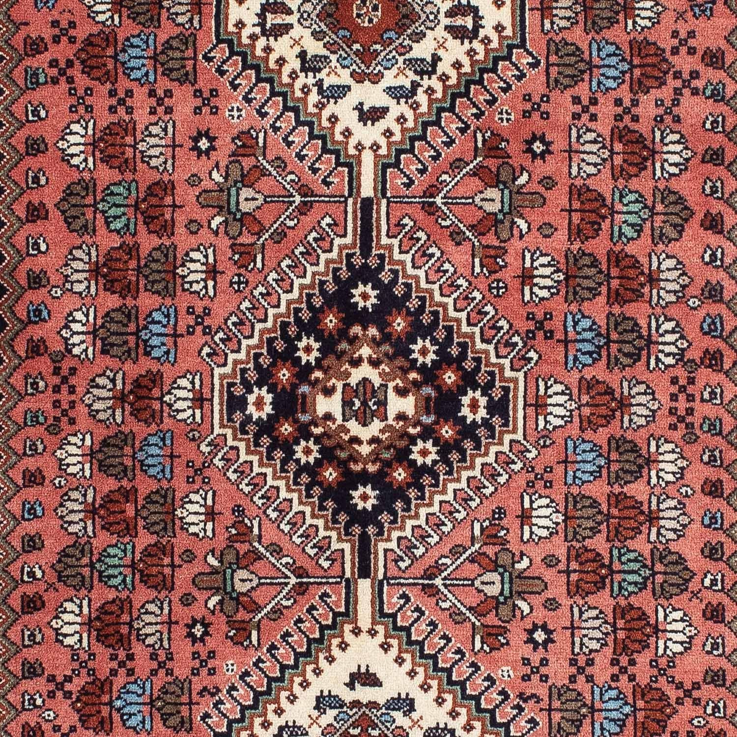 Persisk tæppe - Nomadisk - 148 x 102 cm - lysrød