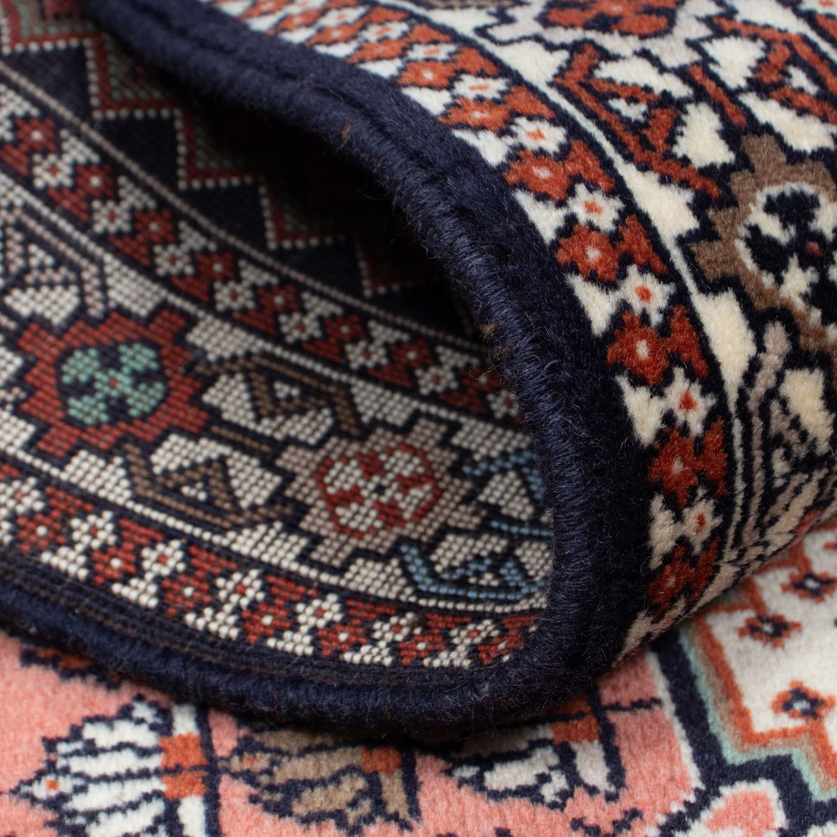 Persisk tæppe - Nomadisk - 148 x 102 cm - lysrød