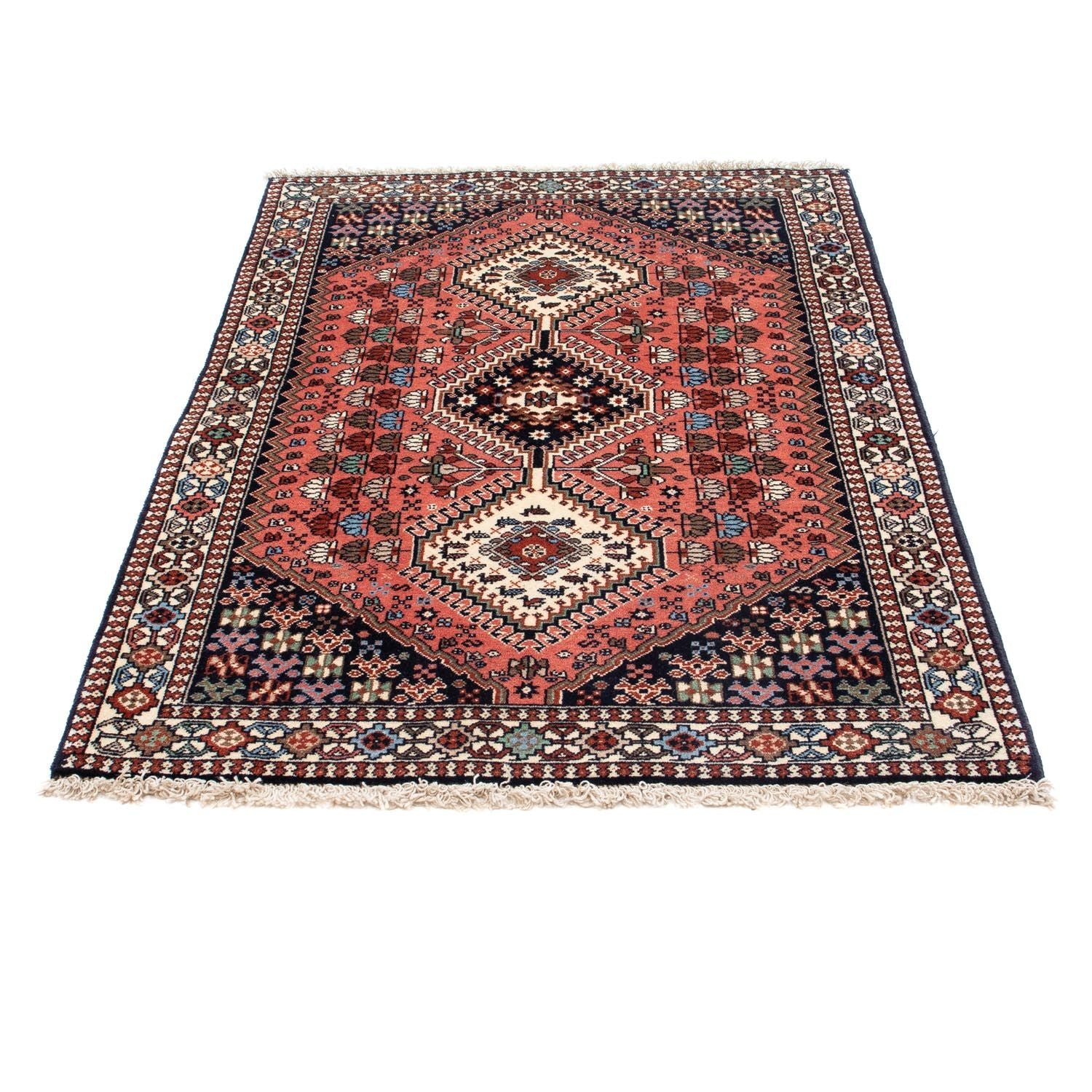 Persisk tæppe - Nomadisk - 148 x 102 cm - lysrød