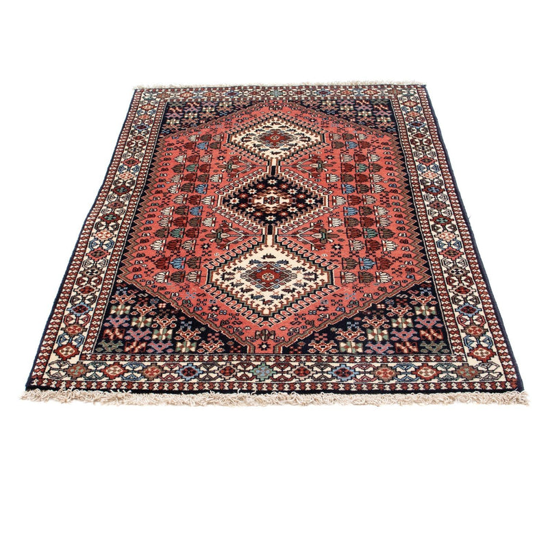 Persisk tæppe - Nomadisk - 148 x 102 cm - lysrød