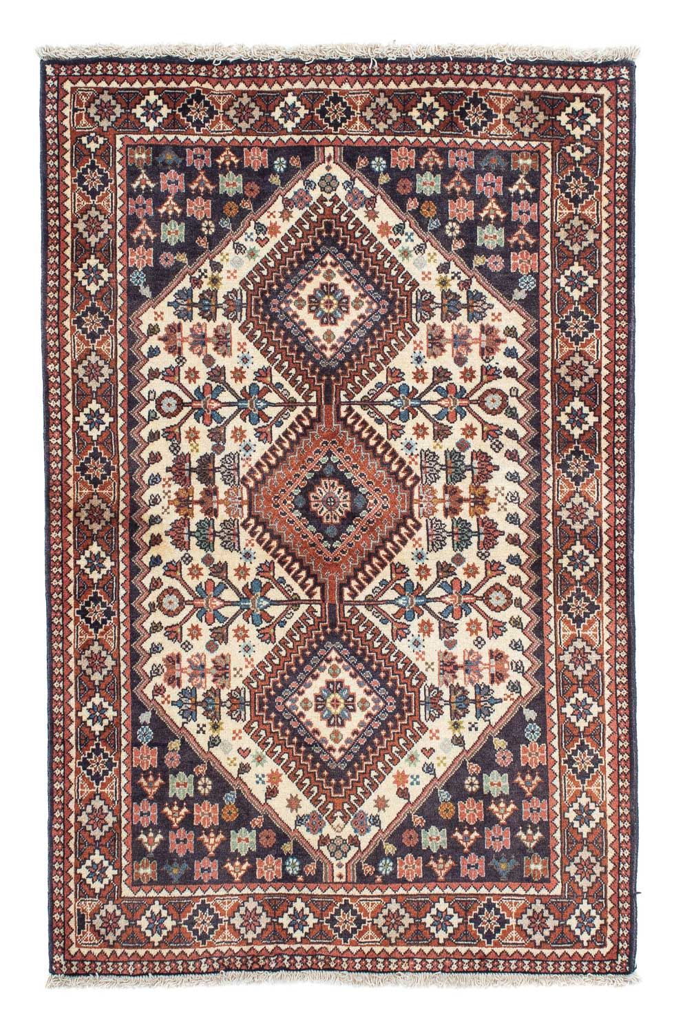 Persisk tæppe - Nomadisk - 158 x 102 cm - beige