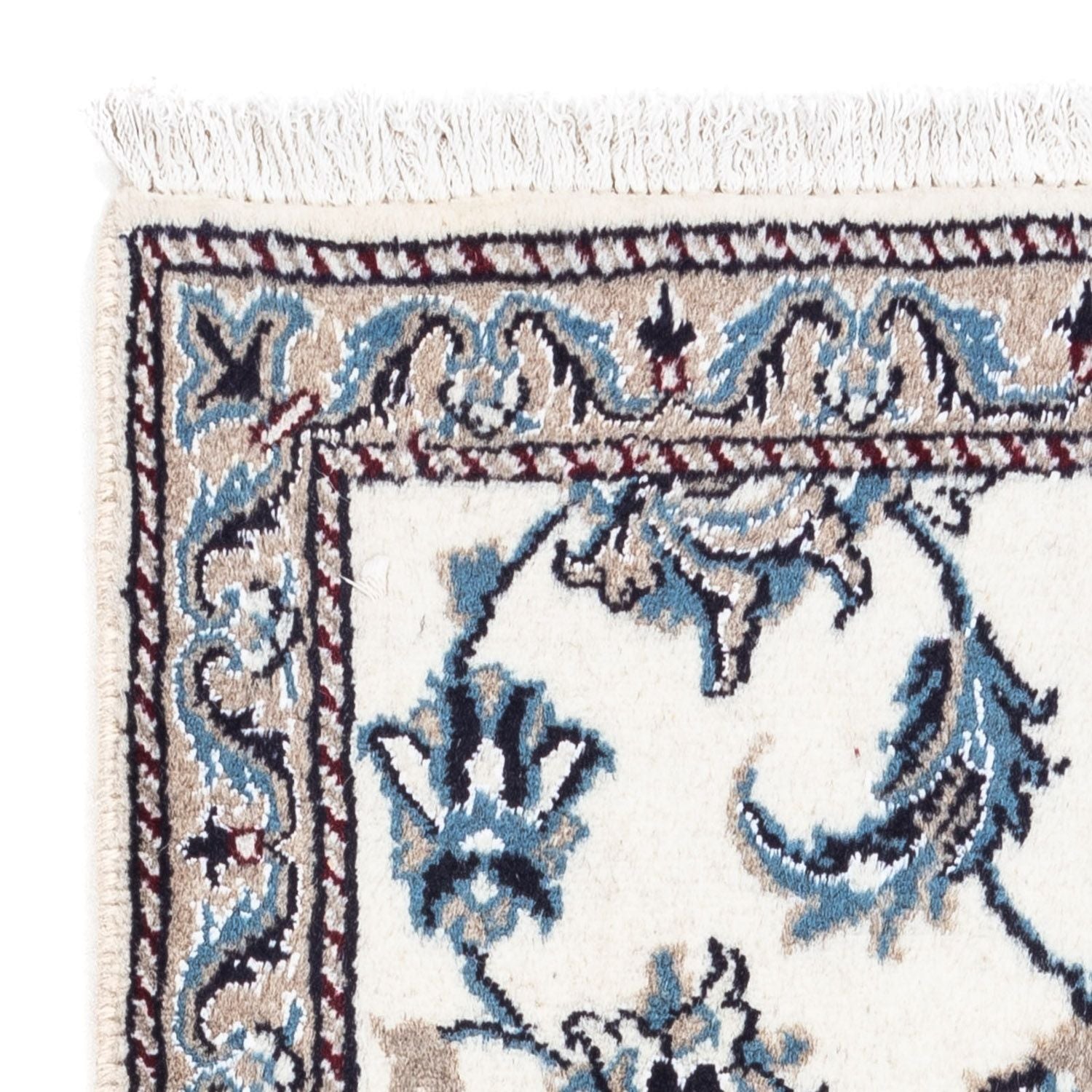 Persisk tæppe - Nain - 148 x 68 cm - beige