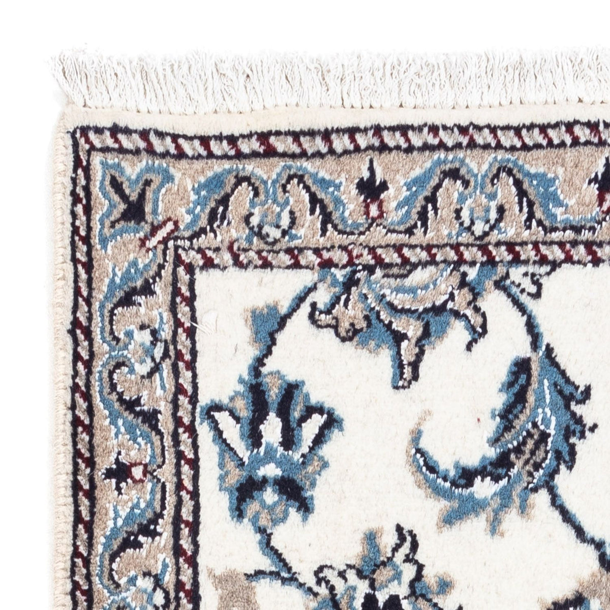 Persisk tæppe - Nain - 148 x 68 cm - beige