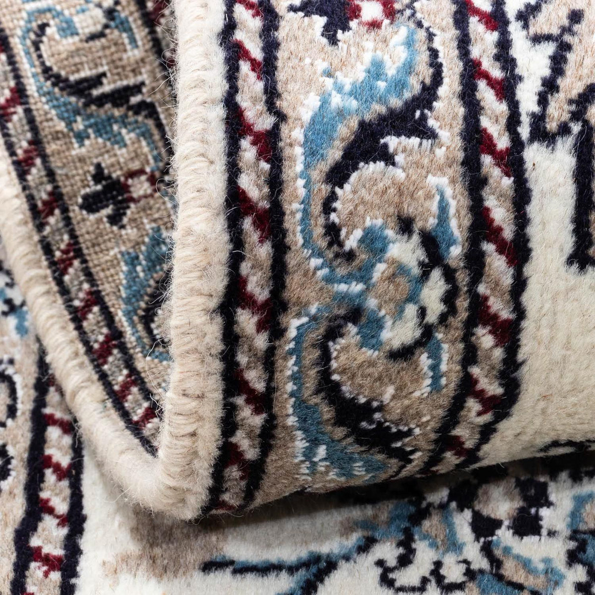 Persisk tæppe - Nain - 148 x 68 cm - beige