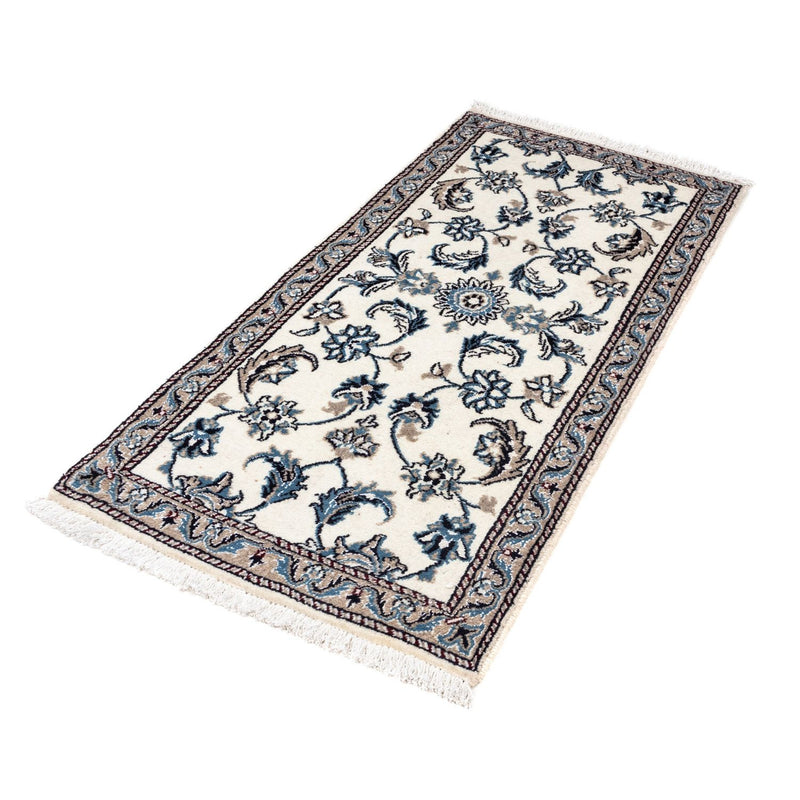 Persisk tæppe - Nain - 148 x 68 cm - beige