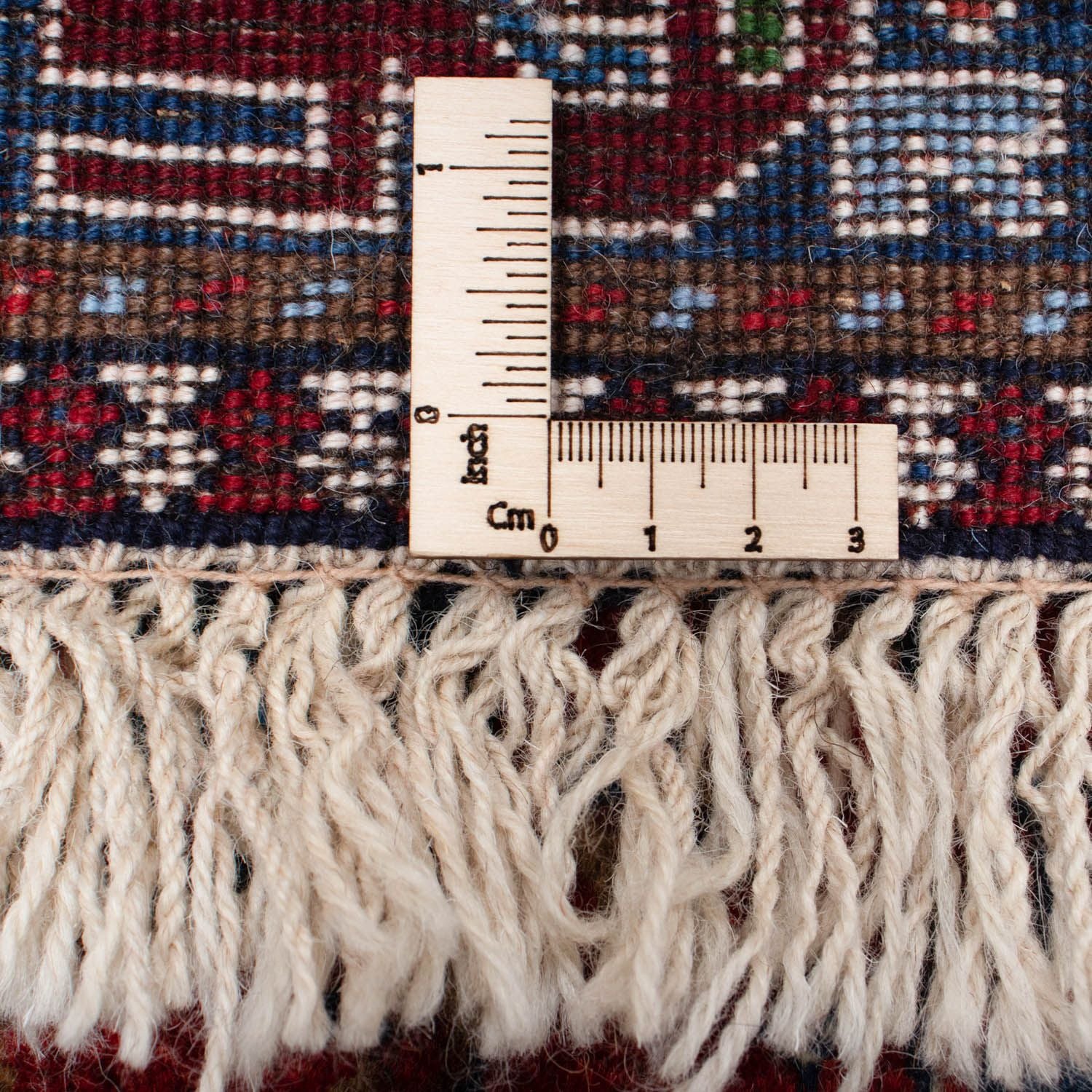 Persisk tæppe - Nomadisk - 154 x 102 cm - mørkeblå