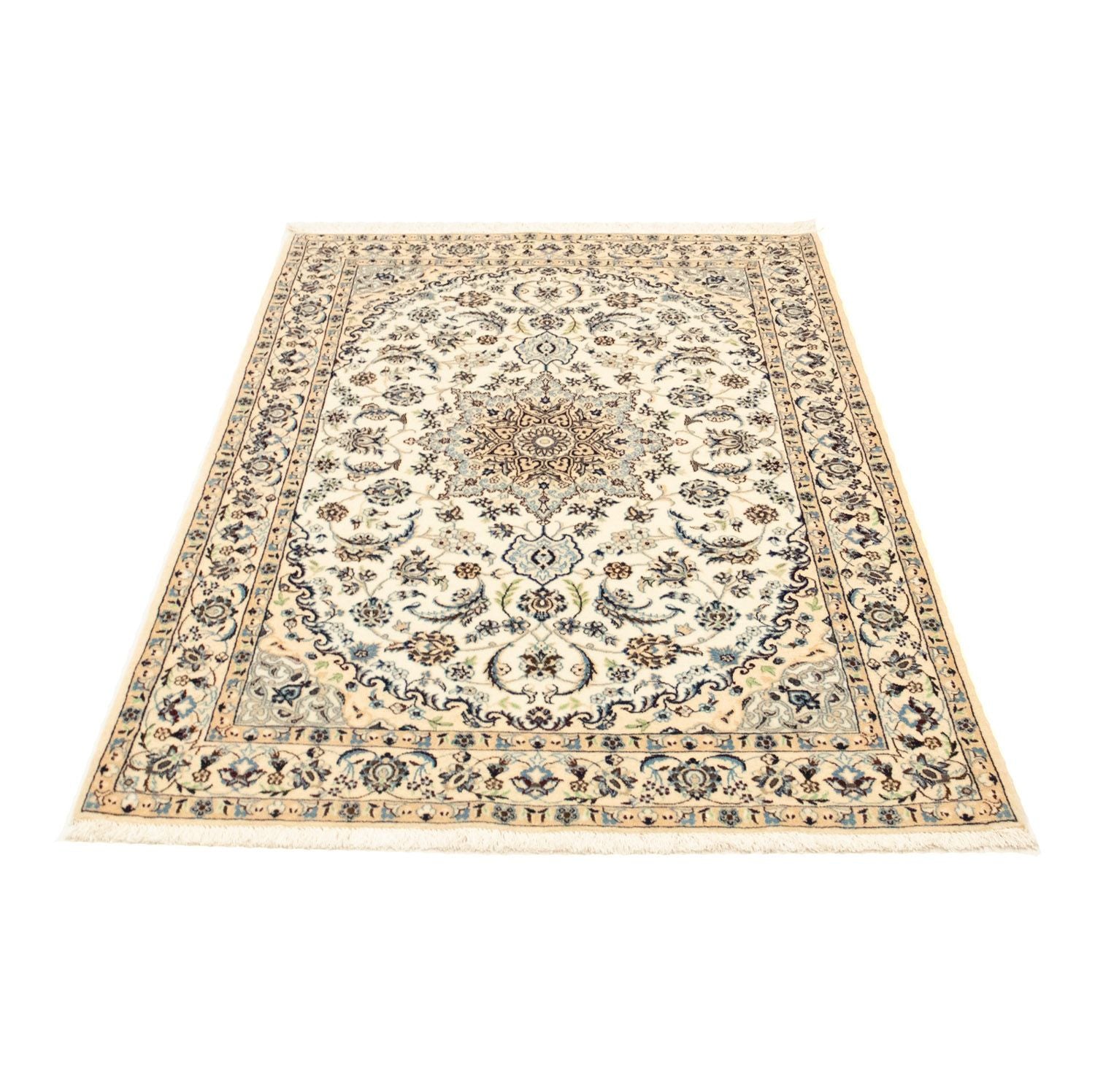 Persisk tæppe - Nain - Premium - 150 x 97 cm - beige