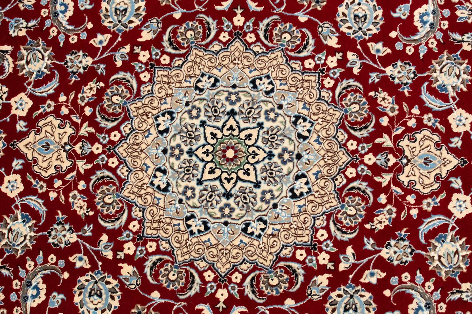 Persisk tæppe - Nain - Premium - 159 x 106 cm - rød