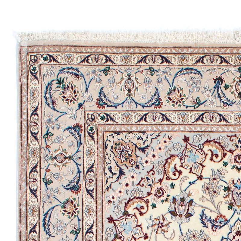 Persisk tæppe - Isfahan - Premium - 205 x 128 cm - beige