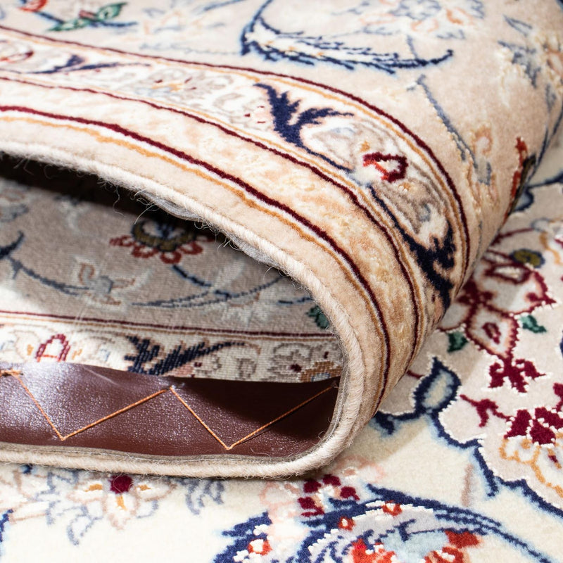 Persisk tæppe - Isfahan - Premium - 205 x 128 cm - beige
