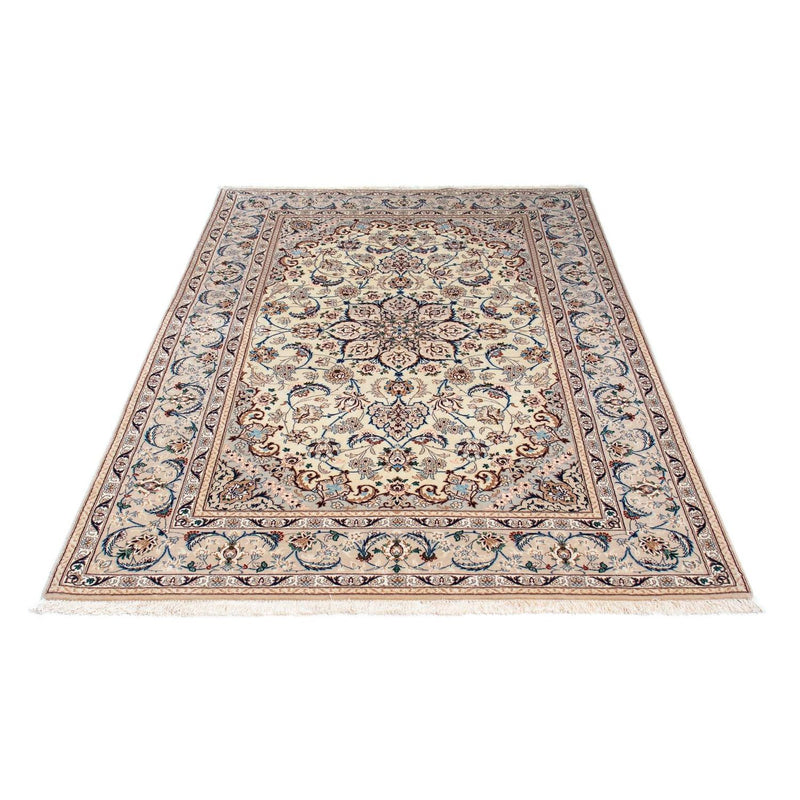 Persisk tæppe - Isfahan - Premium - 205 x 128 cm - beige