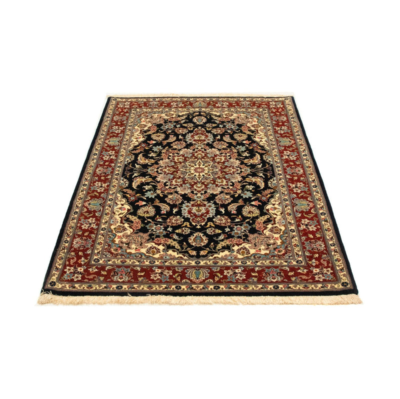 Persisk tæppe - Ghom - 151 x 105 cm - sort
