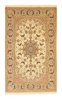 Persisk tæppe - Isfahan - Premium - 174 x 108 cm - beige