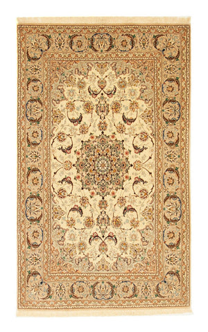 Persisk tæppe - Isfahan - Premium - 174 x 108 cm - beige