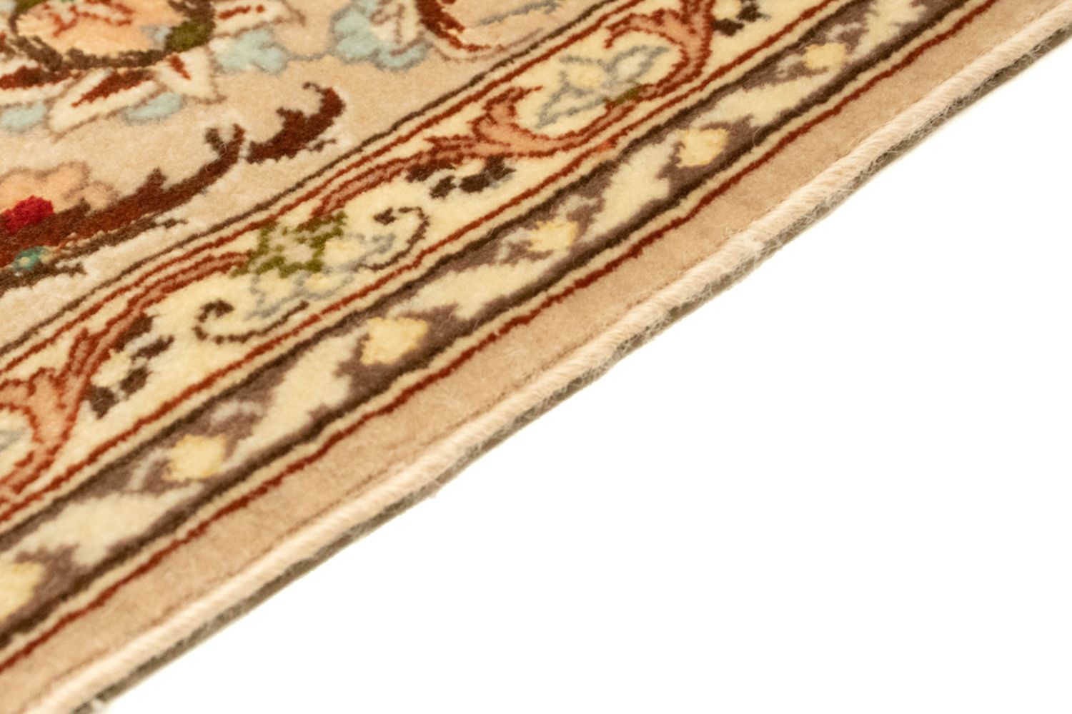 Persisk tæppe - Isfahan - Premium - 174 x 108 cm - beige