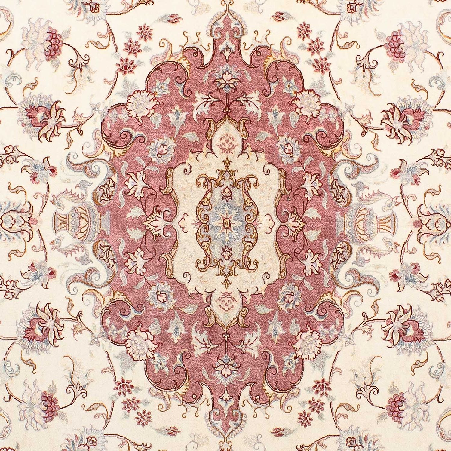 Persisk tæppe - Tabriz - Royal - 242 x 167 cm - beige