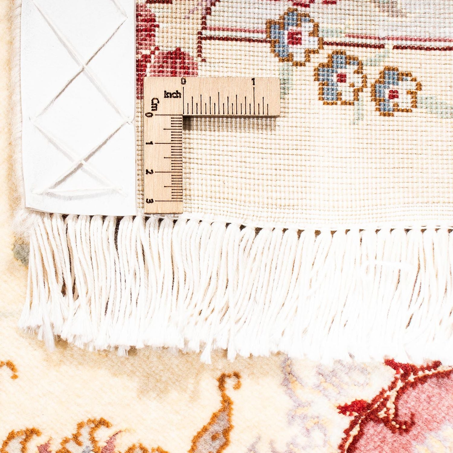 Persisk tæppe - Tabriz - Royal - 242 x 167 cm - beige