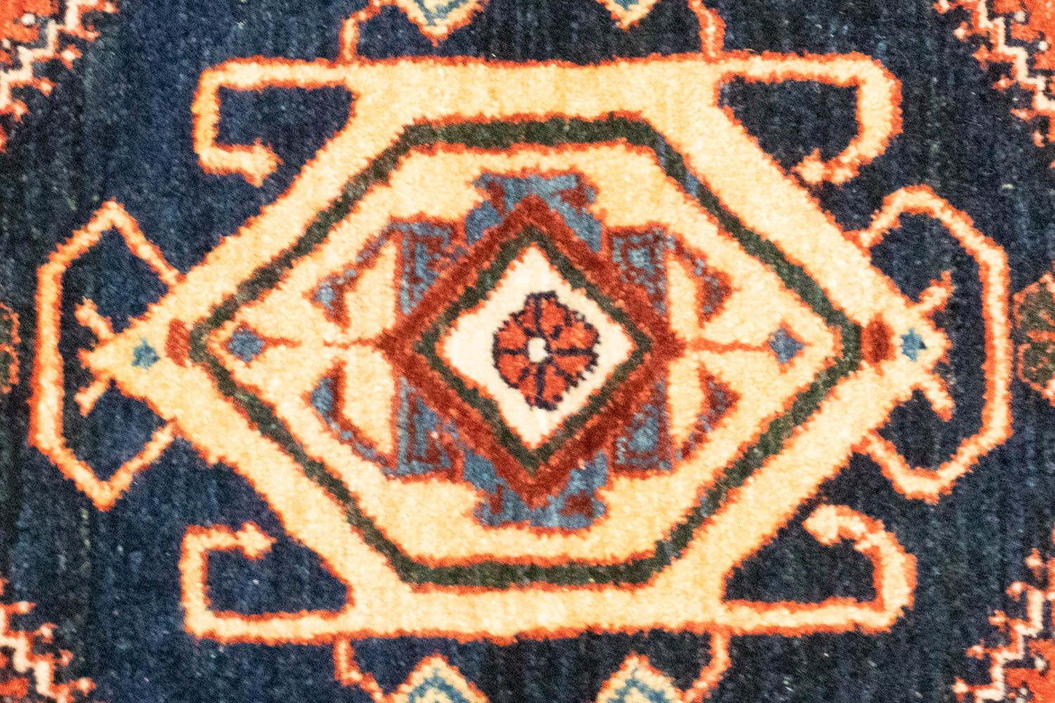 Løber Persisk tæppe - Nomadisk - 190 x 104 cm - rød
